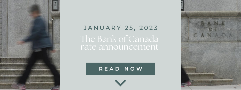 January 25, 2023 Rate Announcement